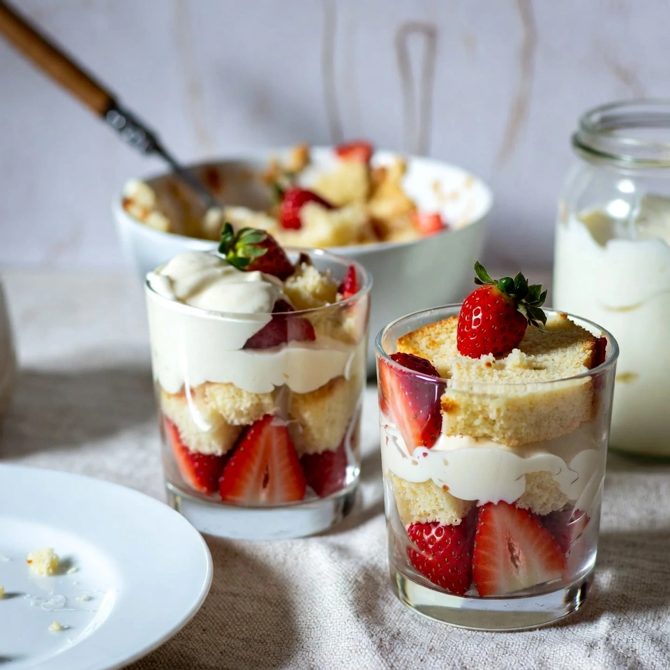 Strawberry Shortcake Cups That Are Fresh, Creamy, and Perfectly Layered 6 making the Strawberry Shortcake Cups