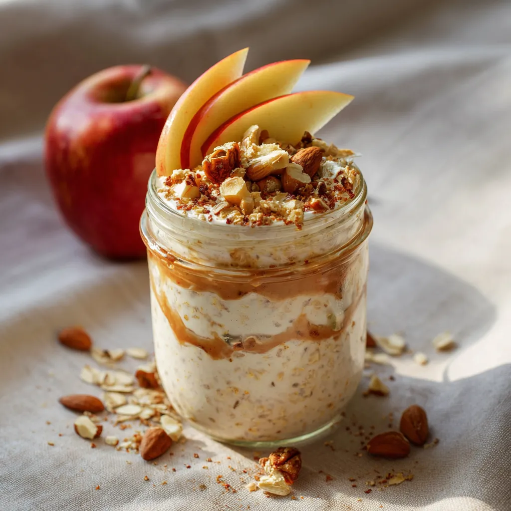 Apple Overnight Oats 5 Apple Overnight Oats