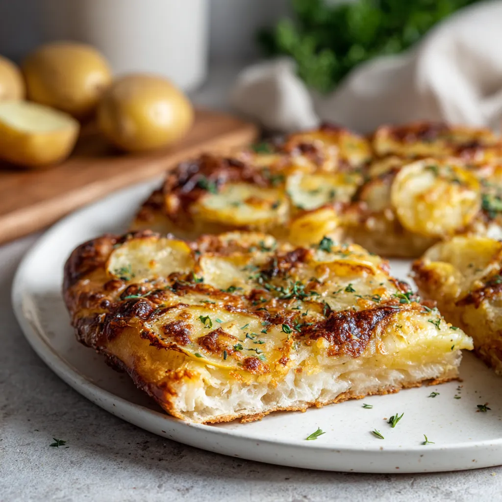 Sheet Pan Potato Pizza Recipe