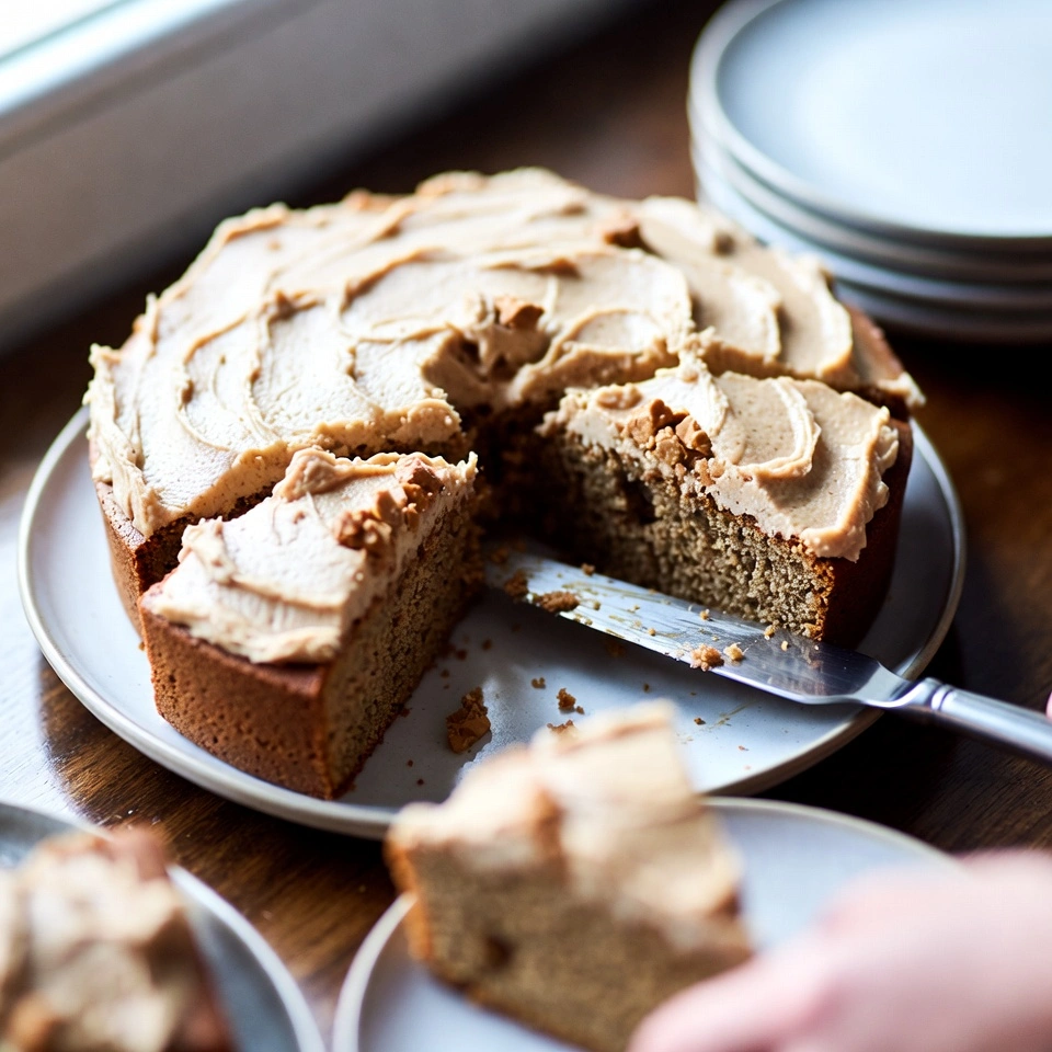 Peanut Butter Cake with Peanut Butter Frosting