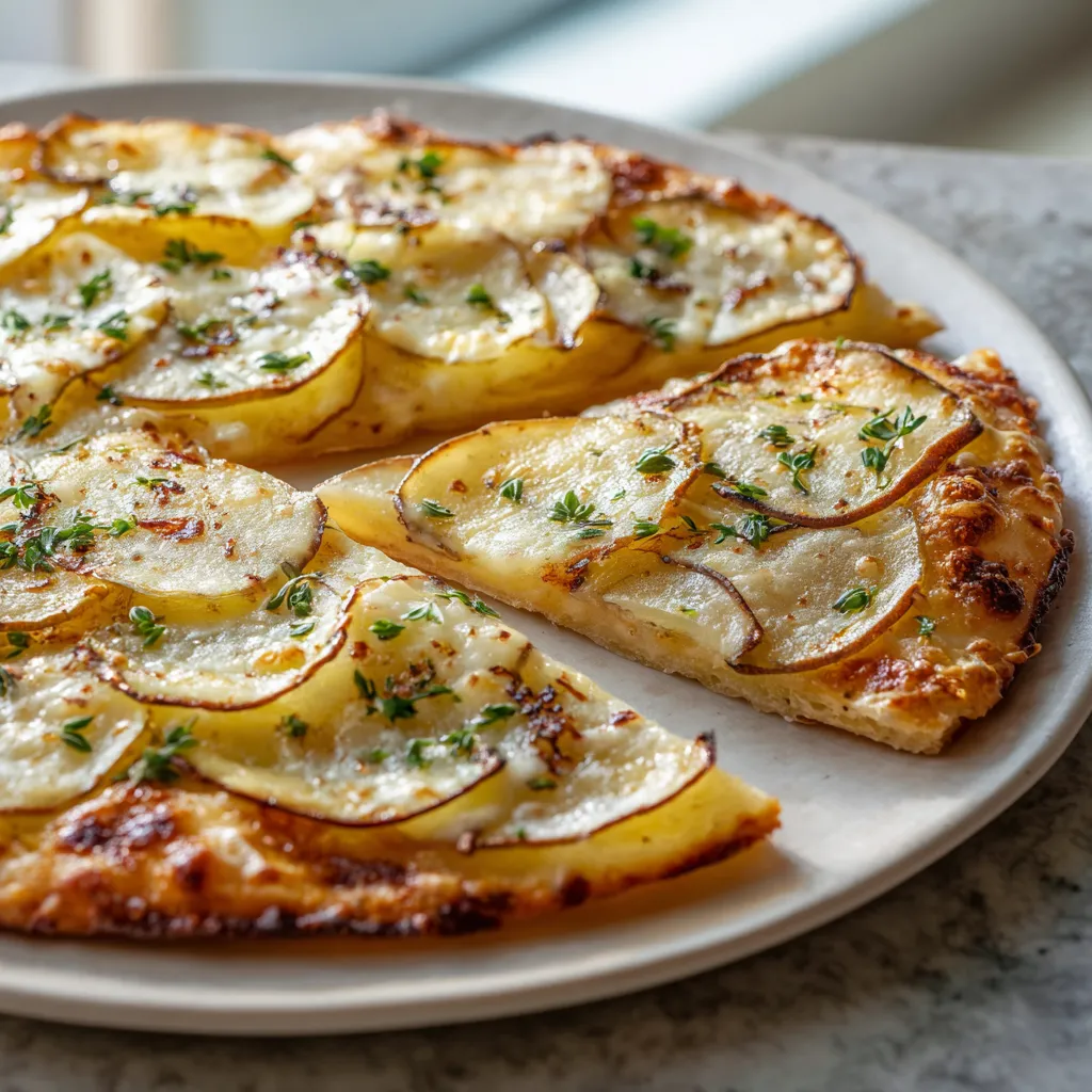 Sheet Pan Potato Pizza Recipe