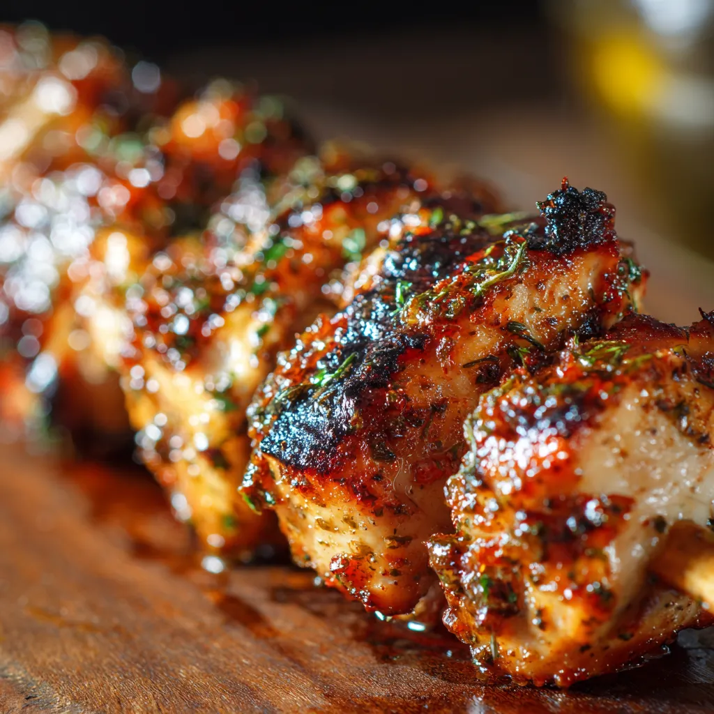 closet image of Grilled Cowboy Butter Chicken Skewers