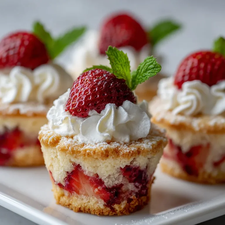 Strawberry Shortcake Cups