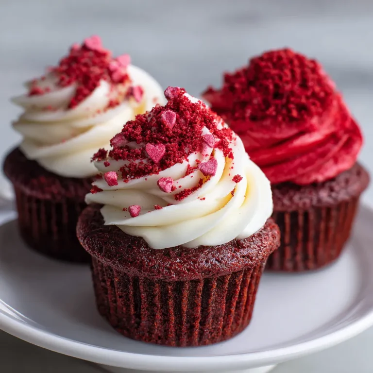 Moist Red Velvet Cupcakes Valentine’s Day