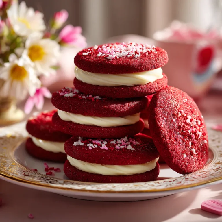 Red Velvet Sugar Cookies Valentine’s Day