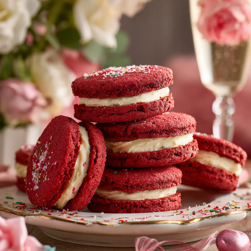 Red Velvet Sugar Cookies Valentine’s Day 2 Red Velvet Sugar Cookies Valentine’s Day