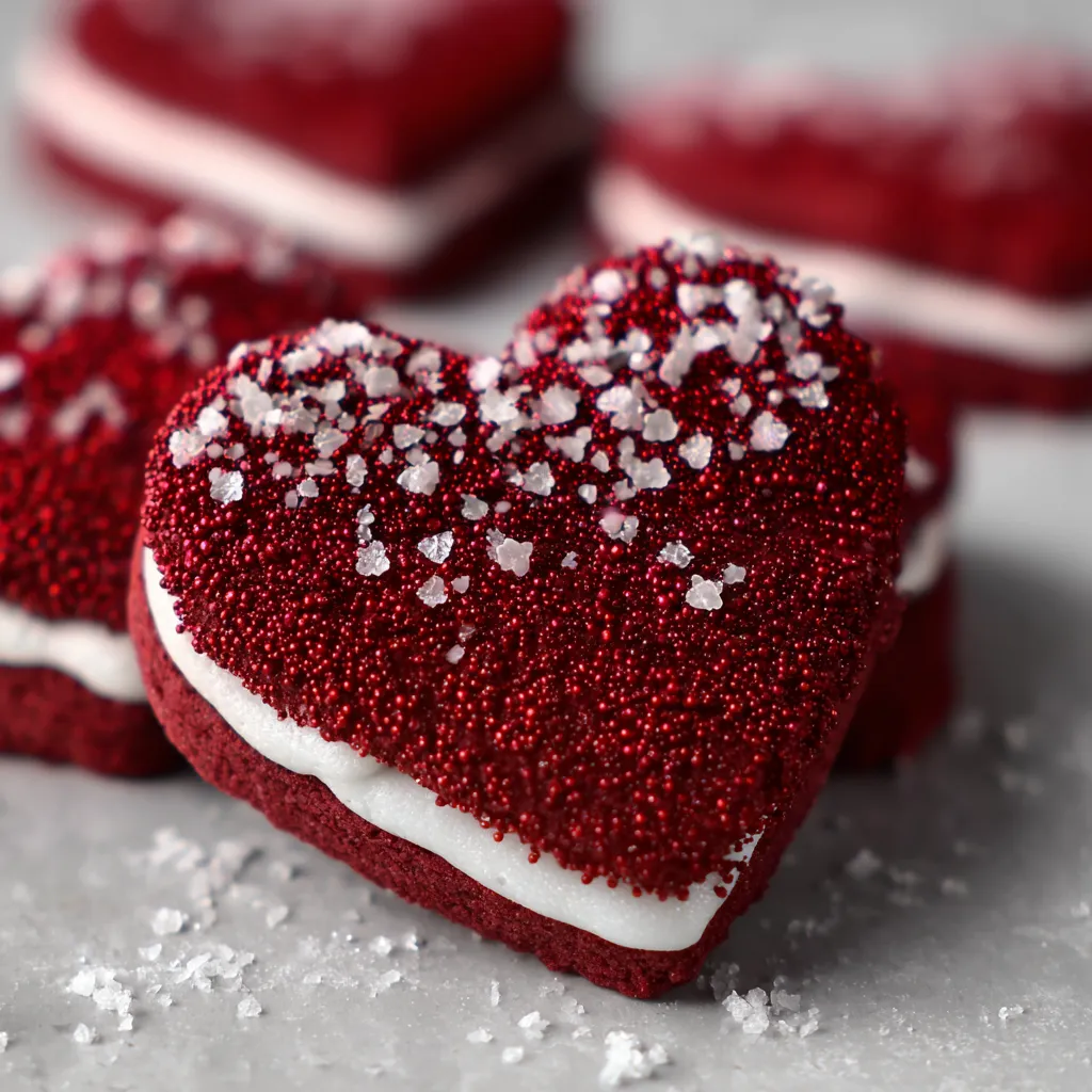 Red Velvet Sugar Cookies Valentine’s Day 6 Red Velvet Sugar Cookies Valentine’s Day