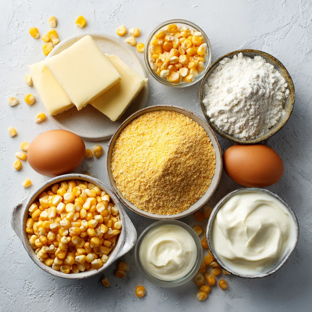 Simple Corn Casserole 3 ingredients of Simple Corn Casserole