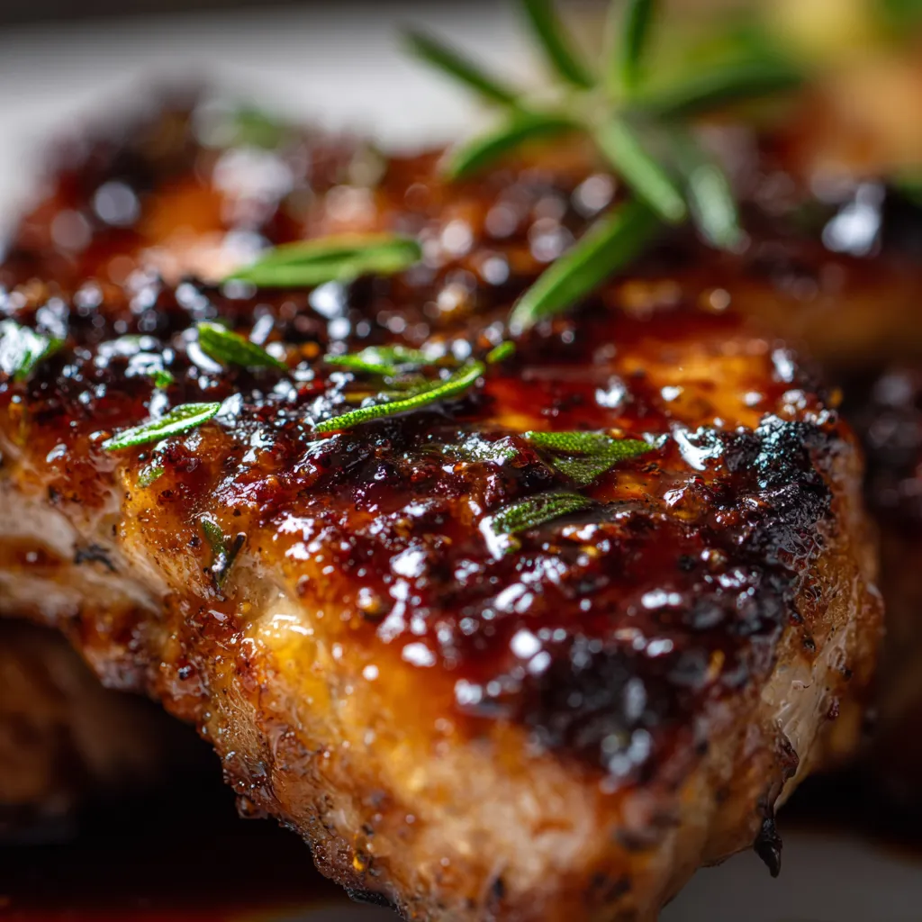 Honey Garlic Glazed Lamb 2 Honey Garlic Glazed Lamb