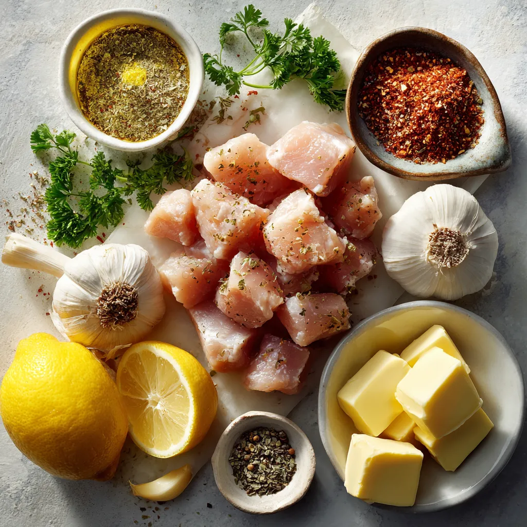 Grilled Cowboy Butter Chicken Skewers ingredients