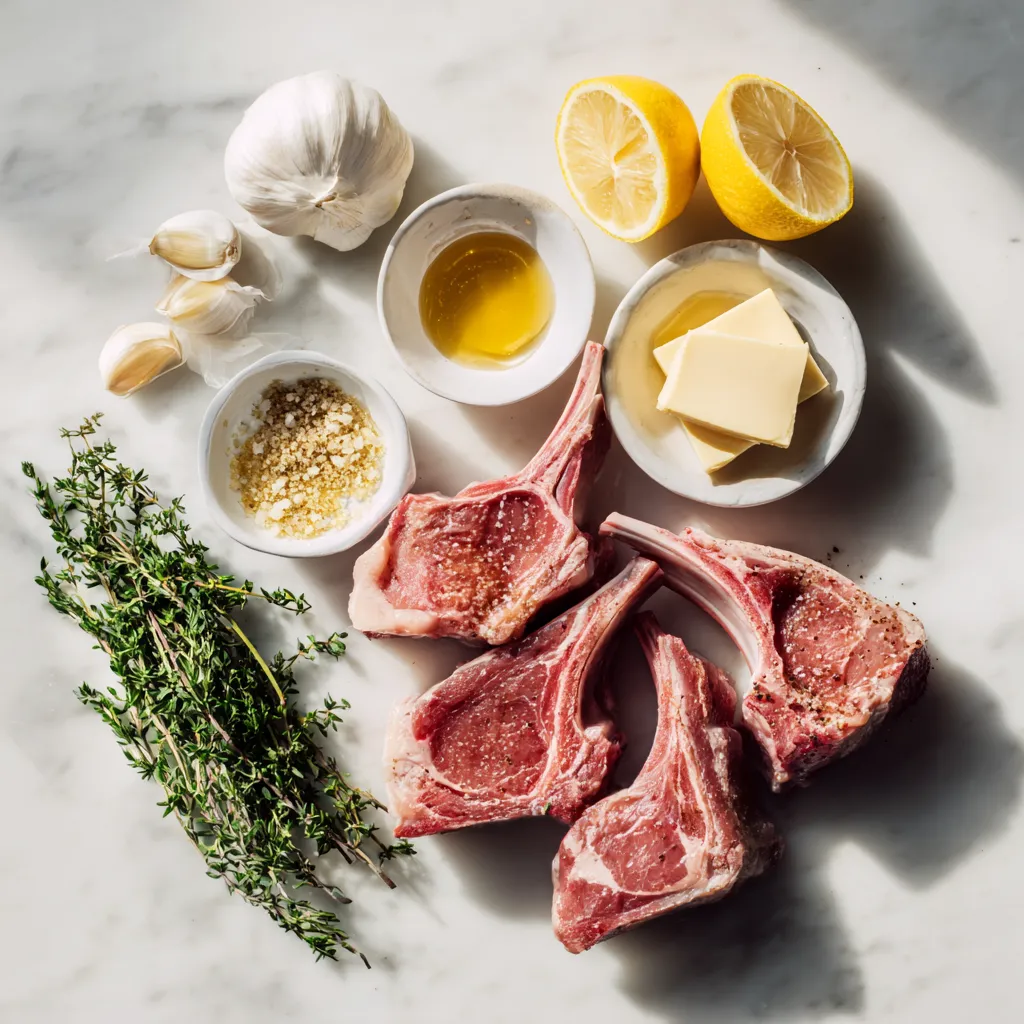 Honey Garlic Glazed Lamb 3 ingredients of Honey Garlic Glazed Lamb