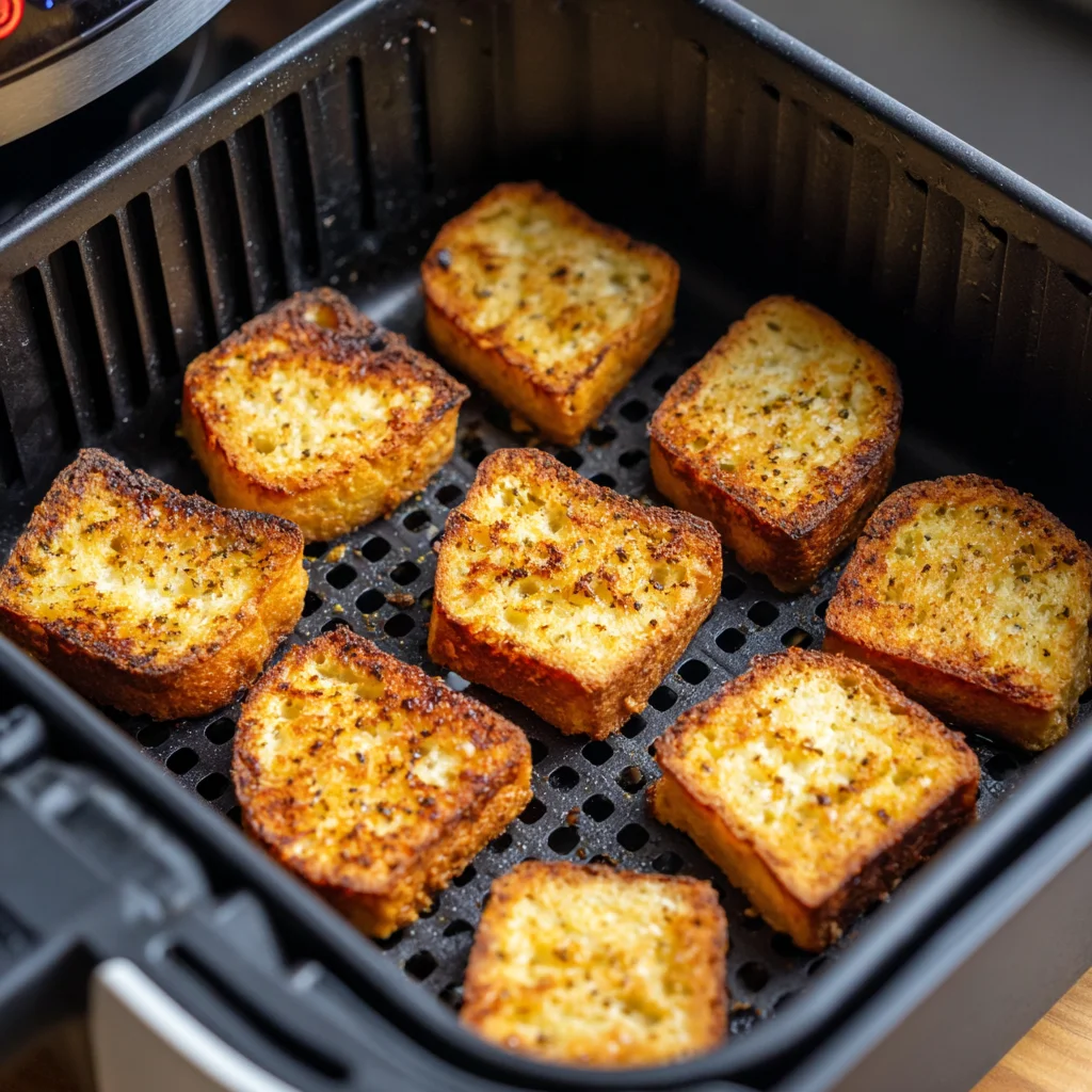 Air Fryer French Toast Bites – Crispy, Cinnamon-Sweet & Perfect for Brunch 5 Air fryer French toast bites cooking