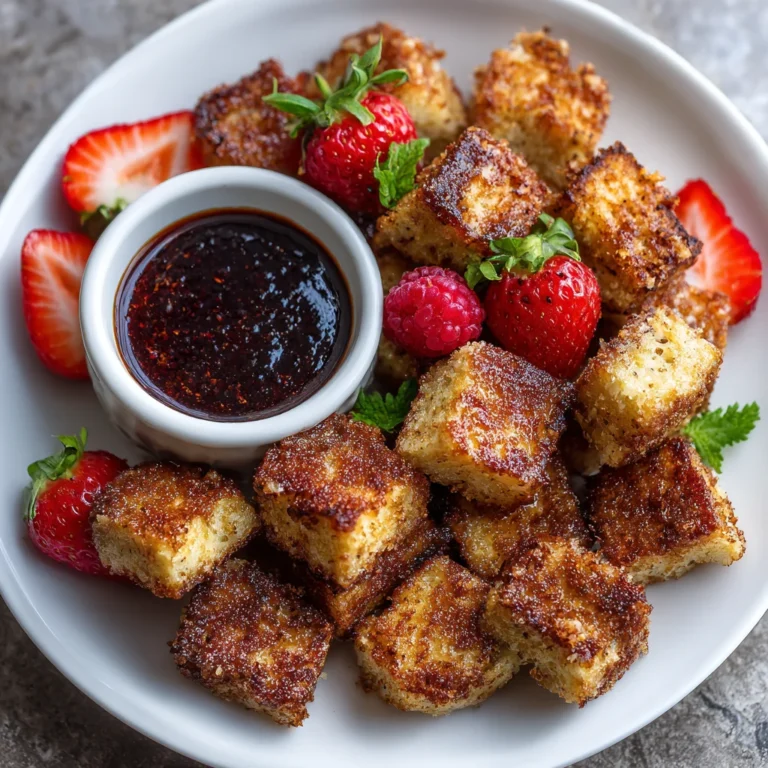 Air Fryer French Toast Bites