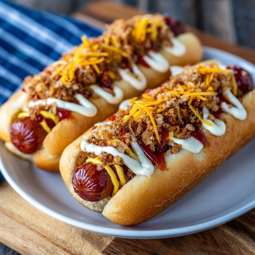 Air Fryer Hot Dogs