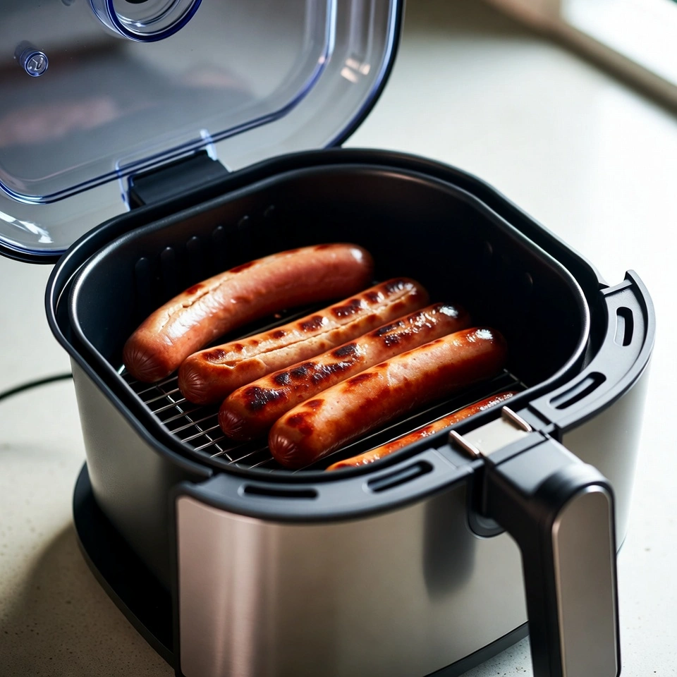 Air Fryer Hot Dogs