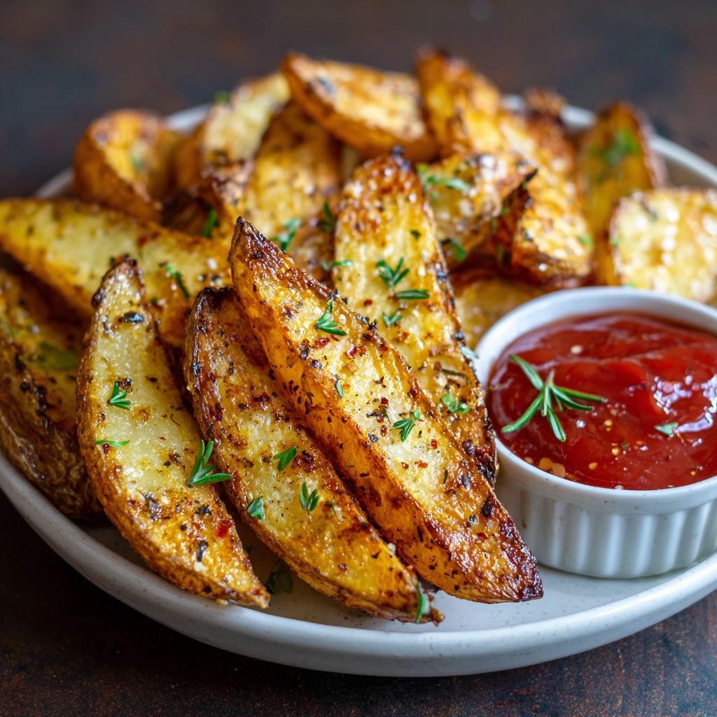 Air Fryer Potato Wedges 7 Air Fryer Potato Wedges