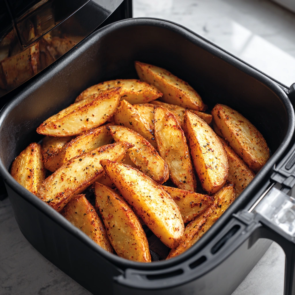 Air Fryer Potato Wedges 5 Air Fryer Potato Wedges