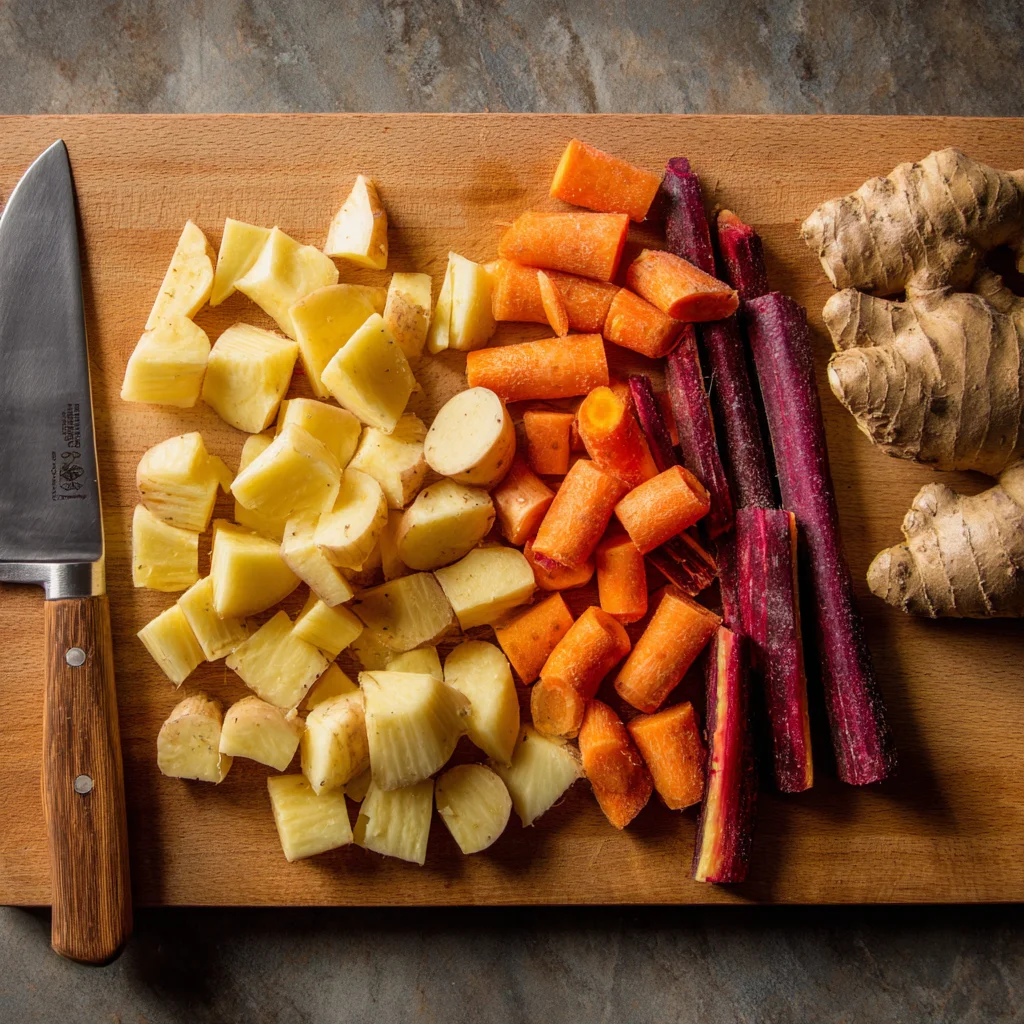 Ingredients Air Fryer Root Vegetables