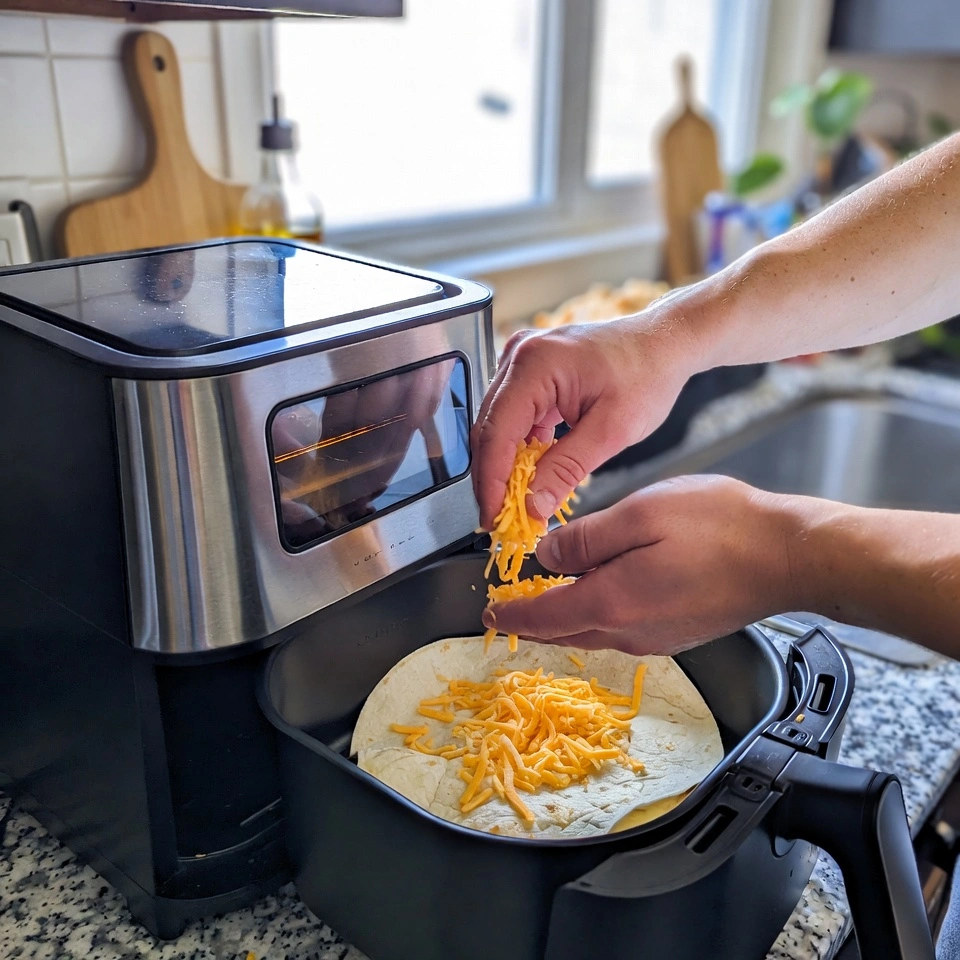 Air Fryer Cheese Quesadilla That Turns Crispy, Golden, and Perfectly Melty 3 Air Fryer Cheese Quesadilla