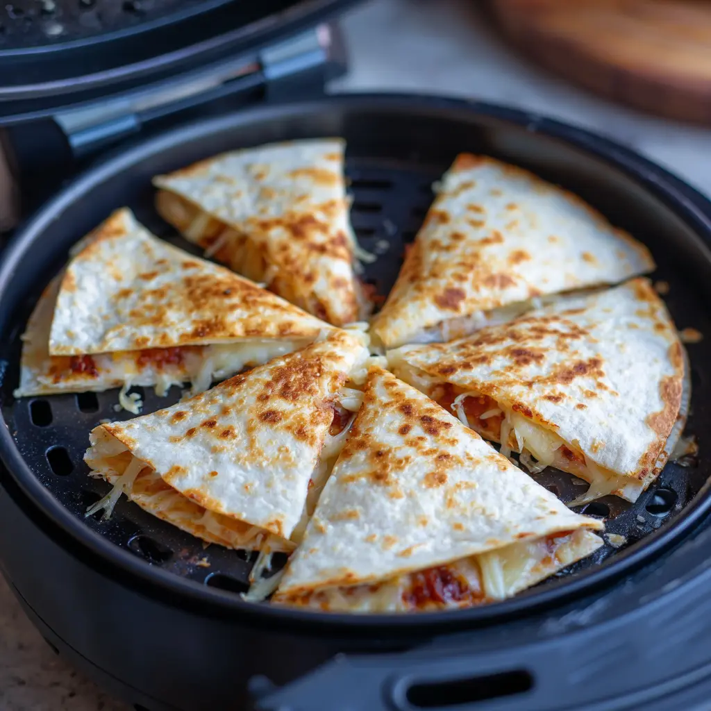 Air Fryer Cheese Quesadilla That Turns Crispy, Golden, and Perfectly Melty 7 Air Fryer Cheese Quesadilla