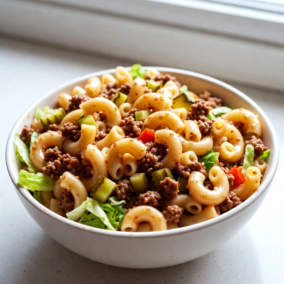 Big Mac Pasta Salad