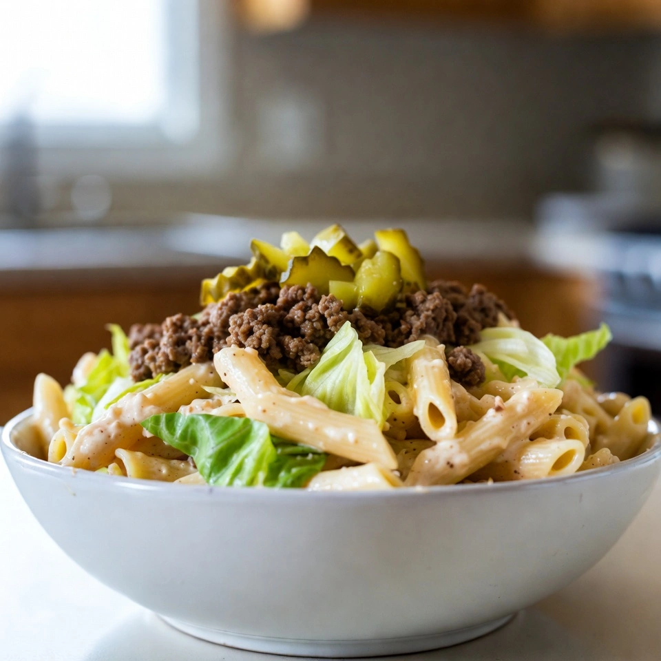 Big Mac Pasta Salad