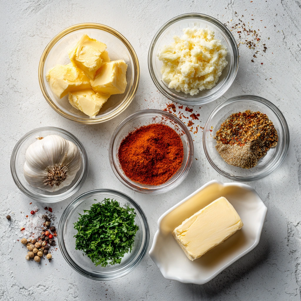 Cajun Garlic Butter Sauce  ingredients