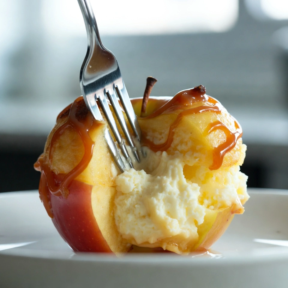 Cheesecake Stuffed Apples