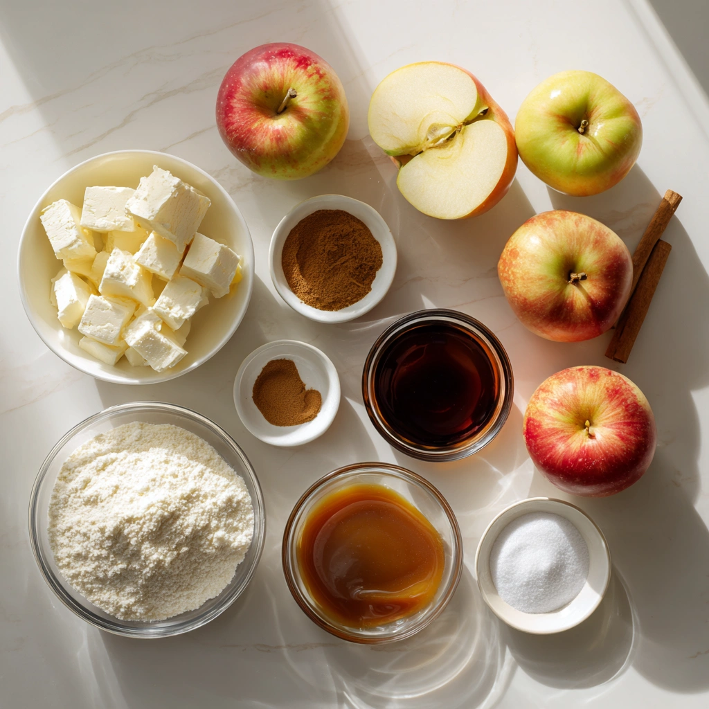 Cheesecake Stuffed Apples