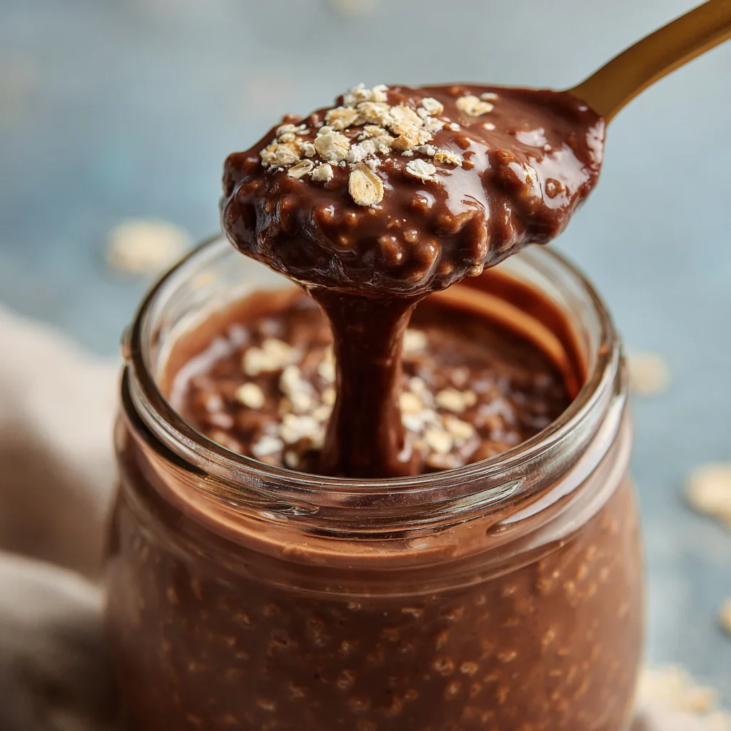 Chocolate Overnight Oats – A Creamy, Healthy Breakfast You’ll Crave 6 Chocolate Overnight Oats