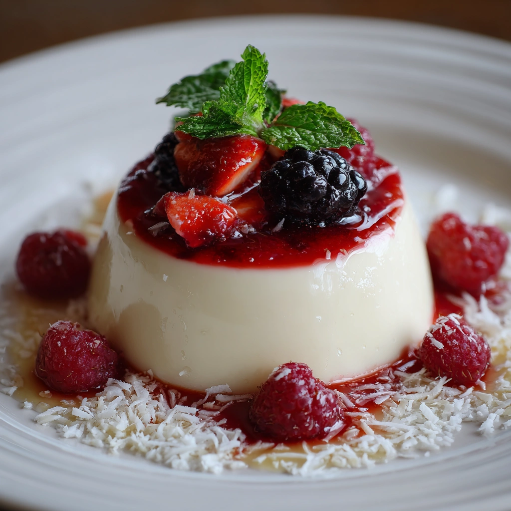 Coconut Panna Cotta 7 Coconut Panna Cotta Recipe