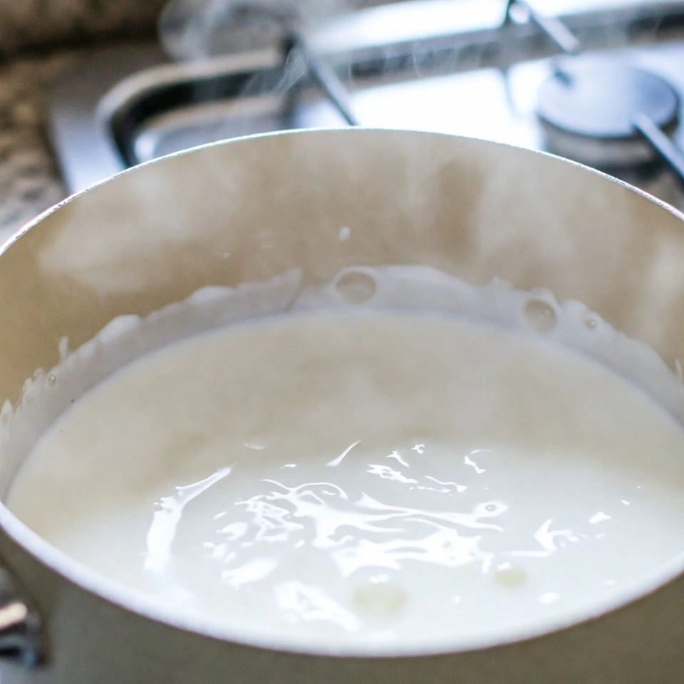 Coconut Panna Cotta 3 milk