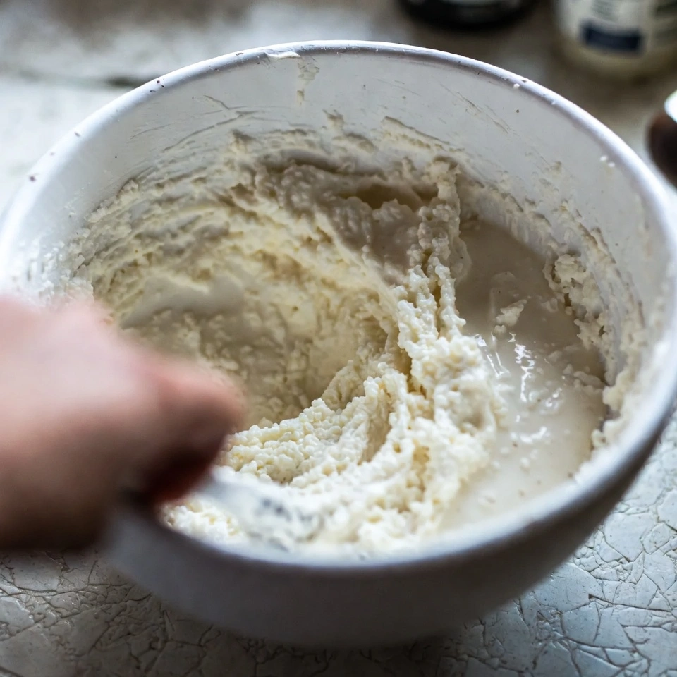 Cottage Cheese Yogurt Egg Cheesecake