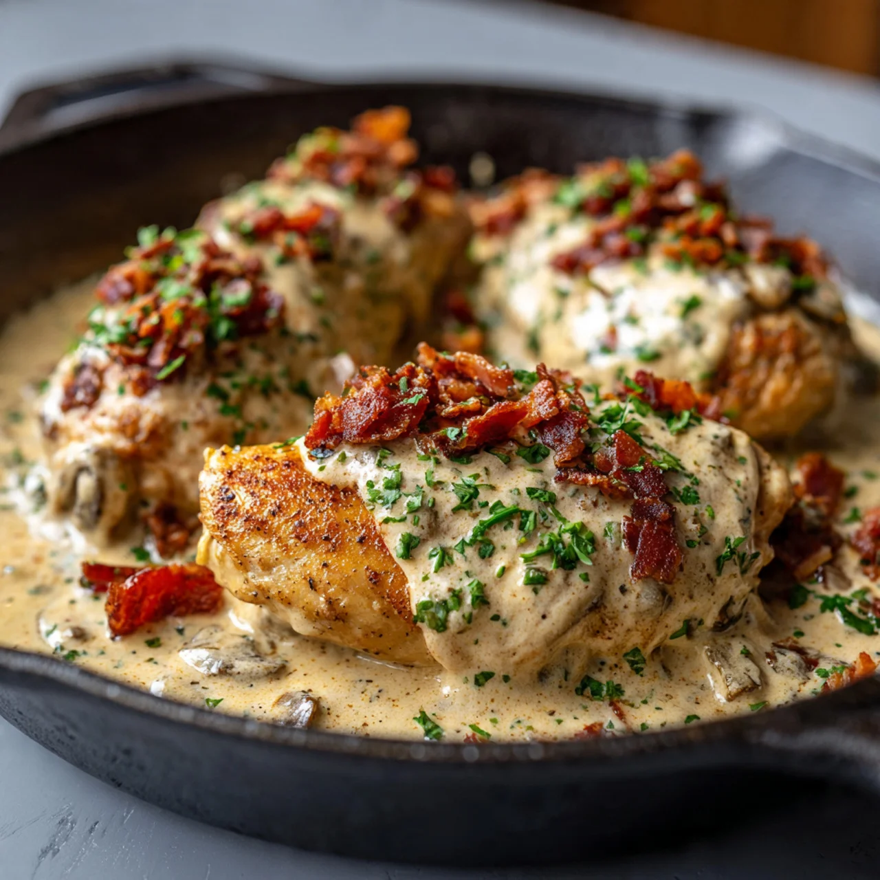 Creamy Smothered Chicken