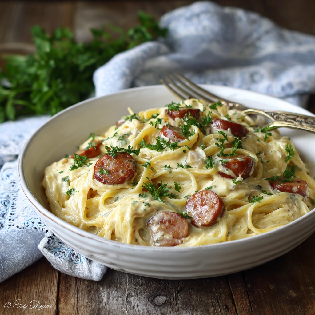 Creamy Cajun Sausage Pasta 6 Creamy Cajun Sausage Pasta