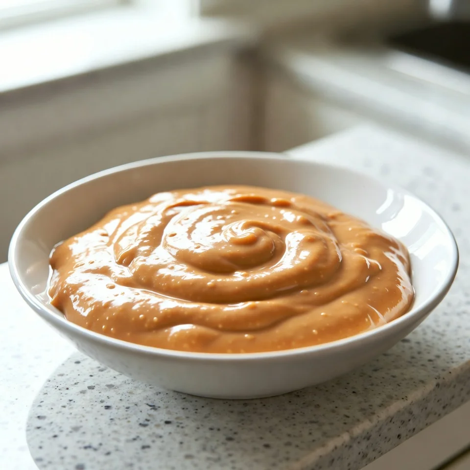 Creamy Peanut Butter Sauce Recipe1 1