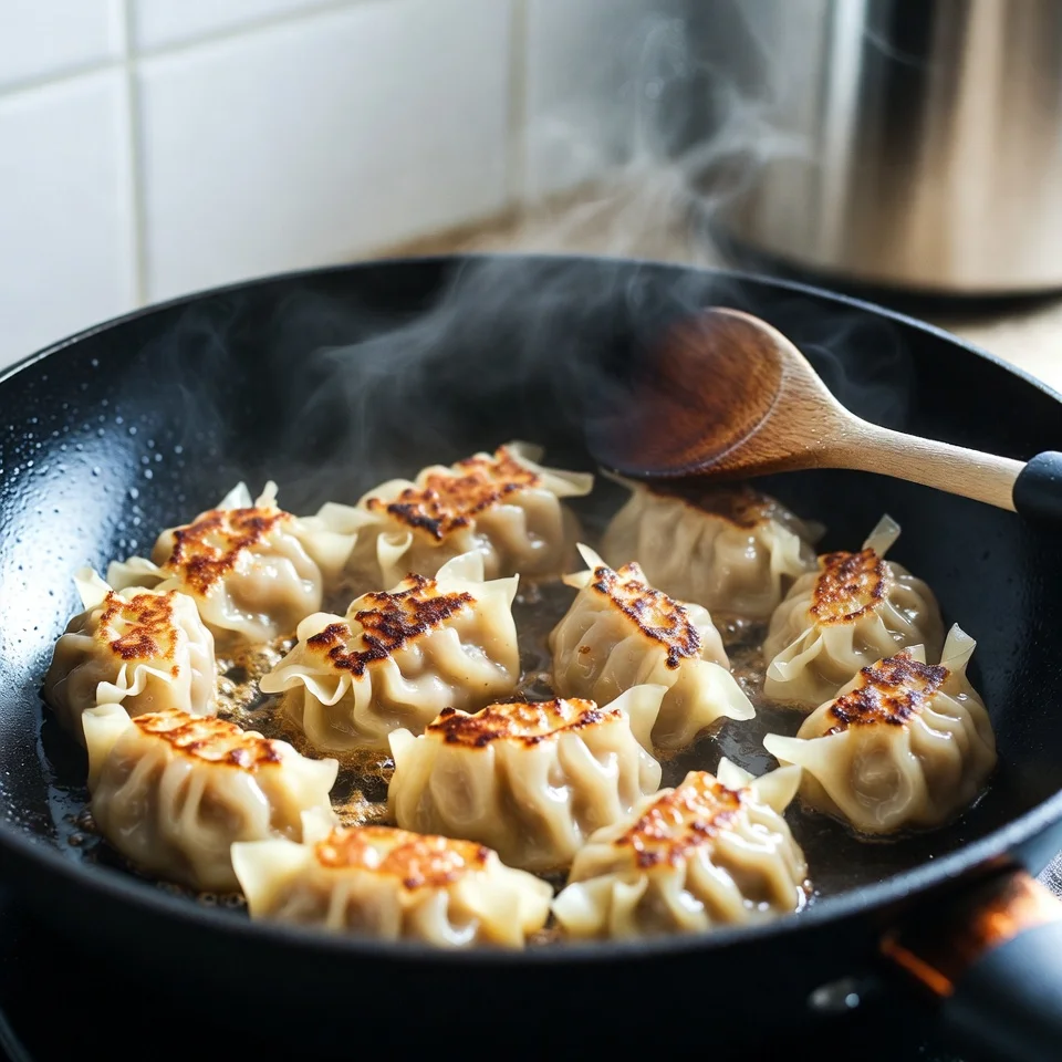Delicious Potsticker Noodle Bowl Recipe 3 frozen potstickers and cook according to package