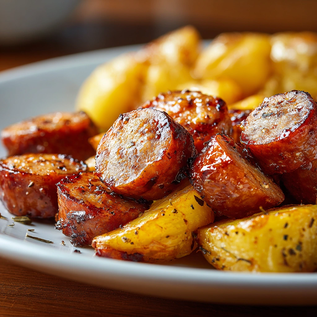 Easy Air Fryer Sausage and Potatoes