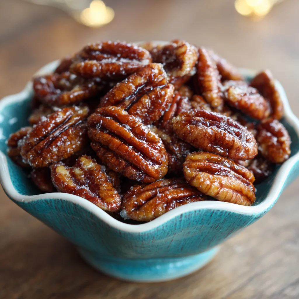 Easy Candied Pecans Recipe3