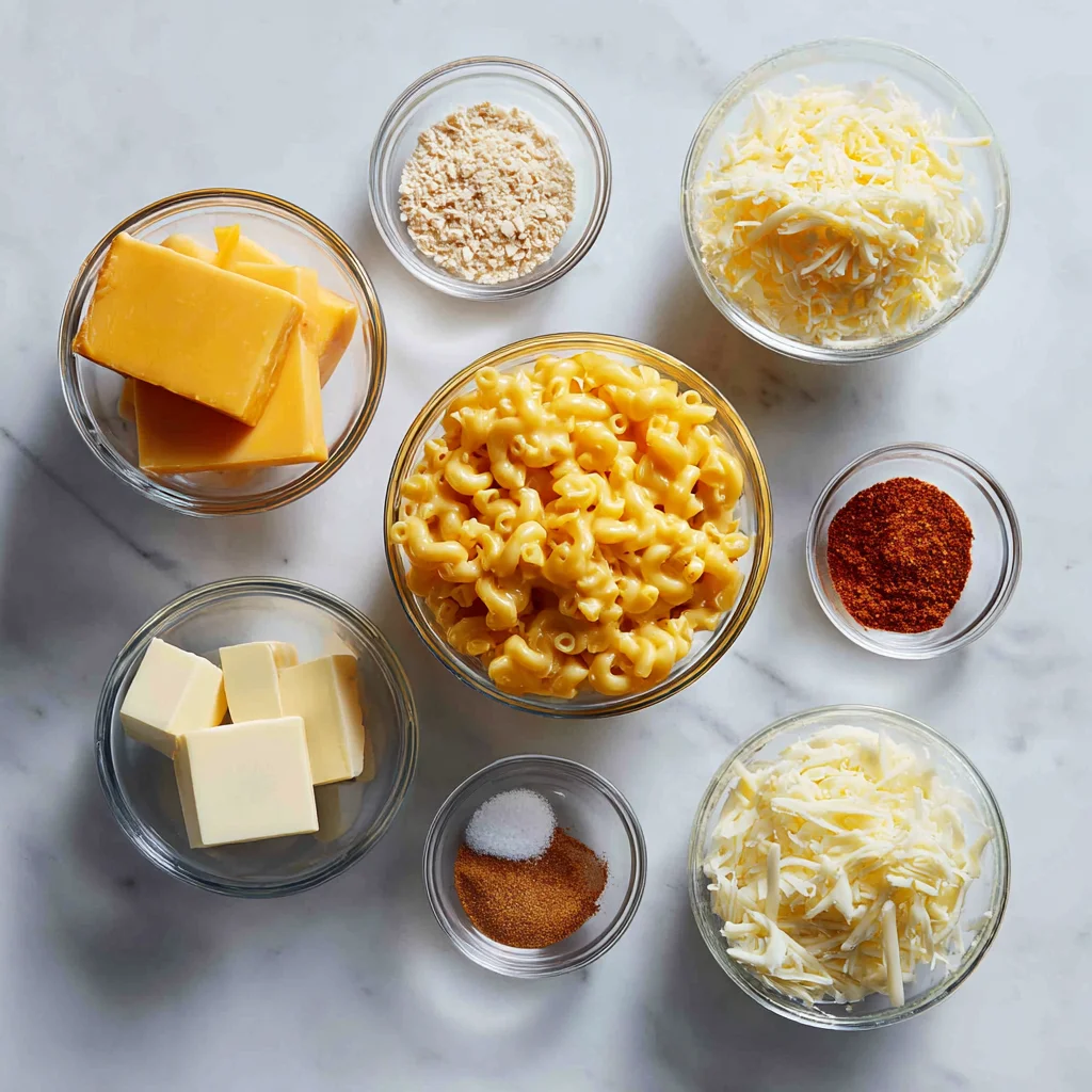Ingredients Homemade Buffalo Mac and Cheese Recipe