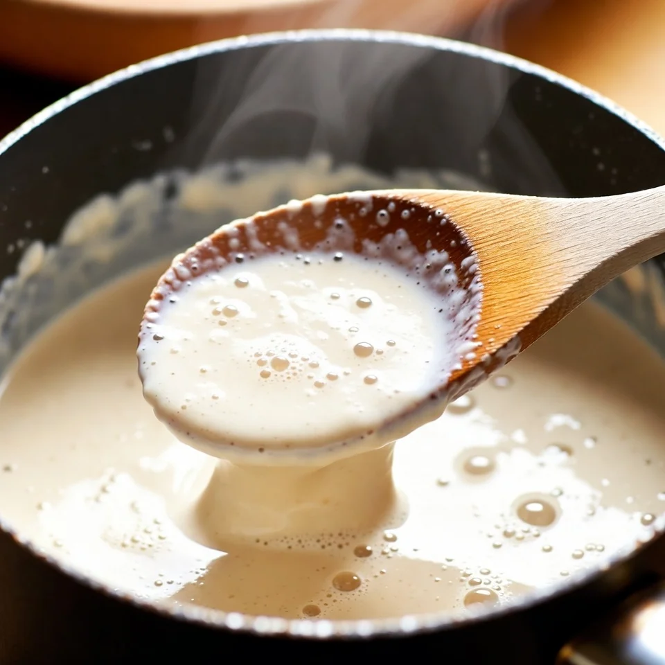 Thickened condensed cream soup base cooking
