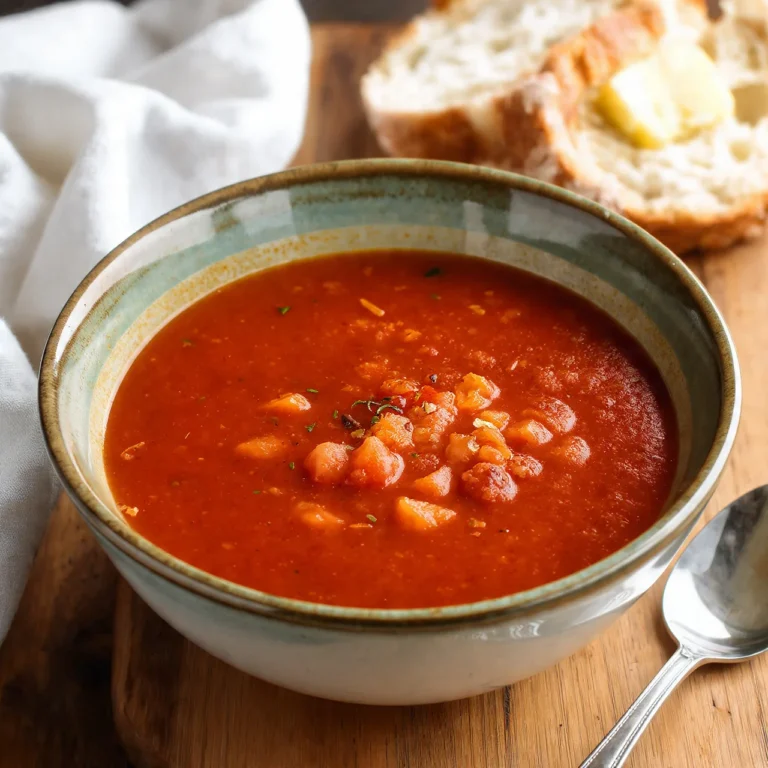 Homemade Tomato Soup Creamy, Cozy & Full of Fresh Flavor 3 Homemade Tomato Soup