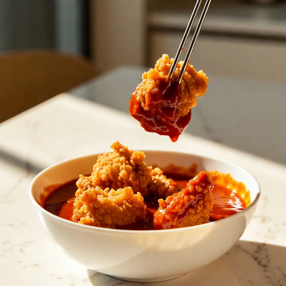 Korean Fried Chicken Recipe with Ultra-Crispy Coating and Bold Sticky Glaze 4 Korean Fried Chicken Recipe