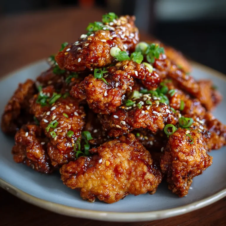 Korean Fried Chicken Recipe with Ultra-Crispy Coating and Bold Sticky Glaze 1 Korean Fried Chicken Recipe