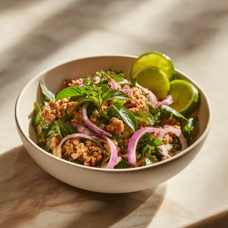 Larb Thai Recipe with Fresh Herbs and Bold Lime Chili Flavor 3 Larb Thai Recipe