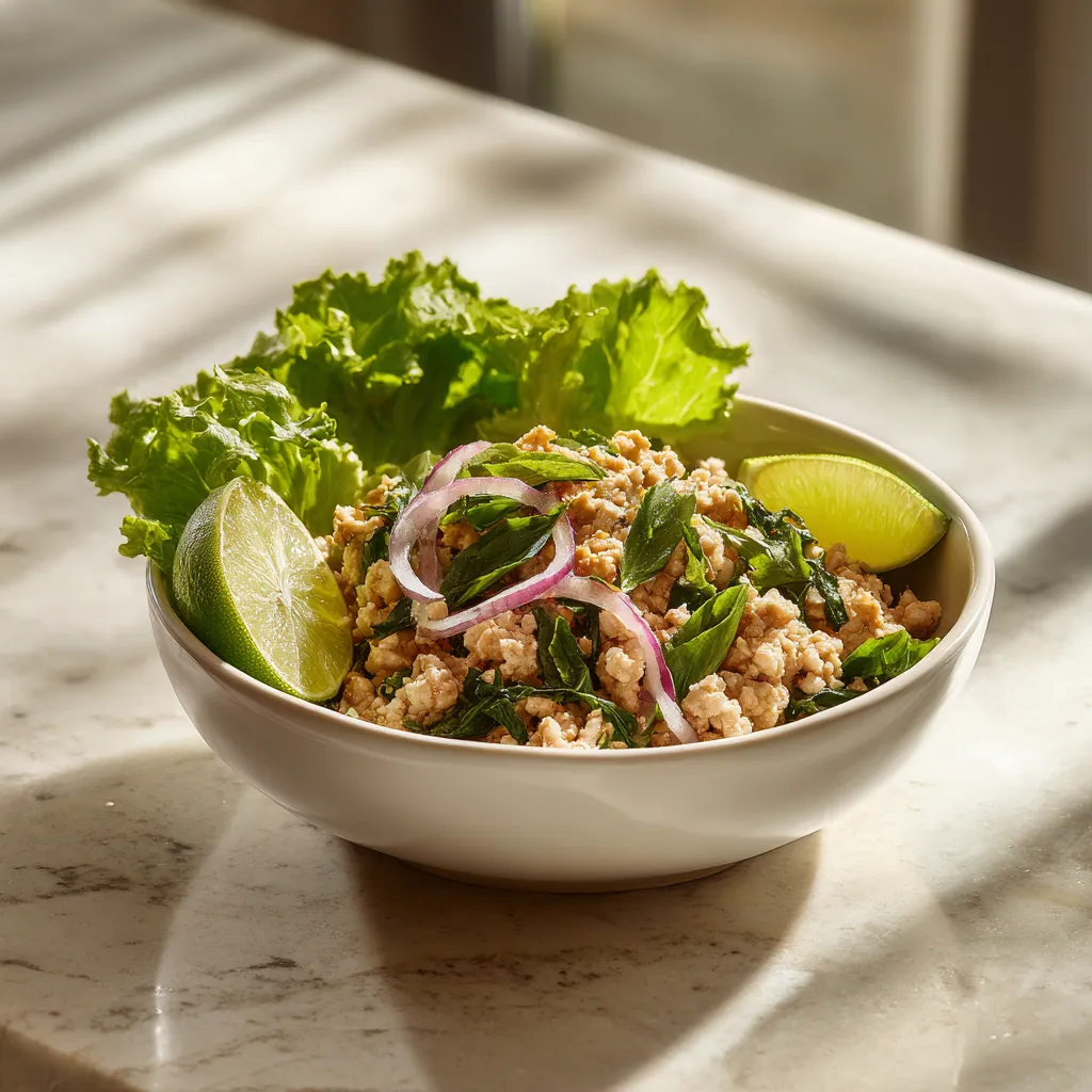 Larb Thai Recipe with Fresh Herbs and Bold Lime Chili Flavor 5 Larb Thai Recipe