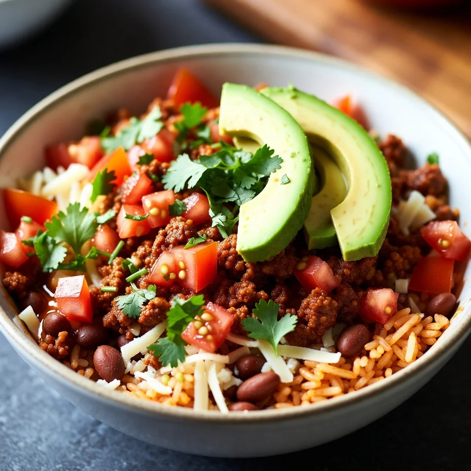 Mexican Poke Bowl – Flavorful Ingredients That Delight You 5 Finished Mexican Poke Bowl with fresh avocado