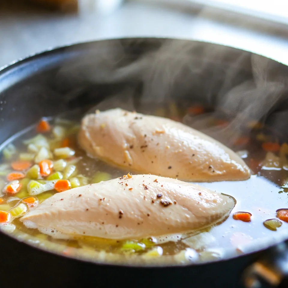 chicken breasts or thighs and lightly season with salt and pepper.