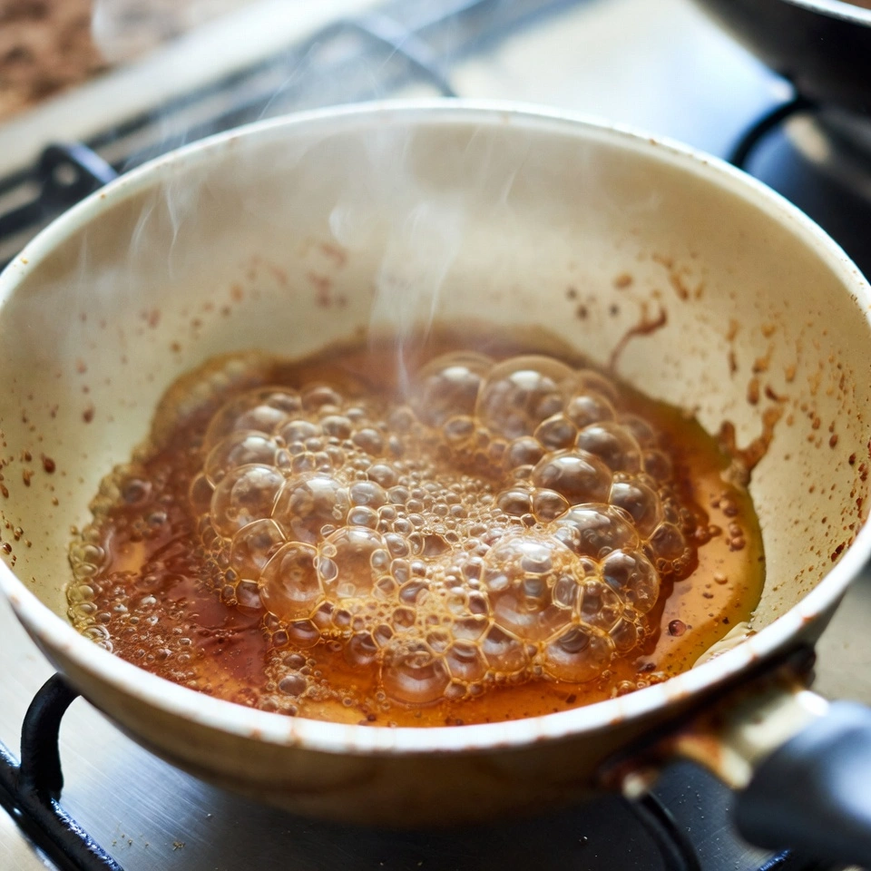 melting sugar for My Favorite Caramel Sauce Recipe