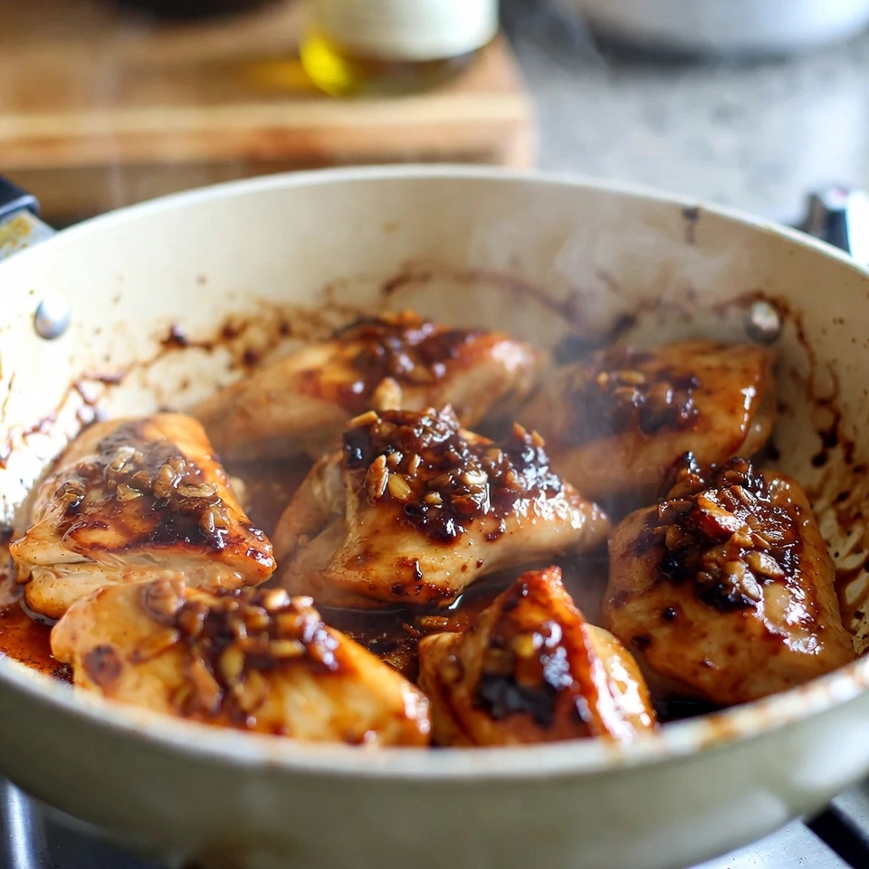 One Pan Bold Honey BBQ Chicken Rice